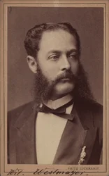 Porträt des Komponisten Wilhelm Westmeyer 1829-1880