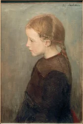 Mädchenkopf