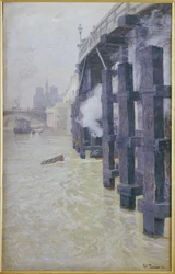 Die Seine im Dezember, 1893