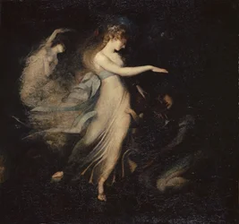 Die Feenkönigin erscheint Prinz Arthur, 1786-1788