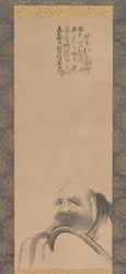 Porträt von Daruma, frühes 17. Jahrhundert