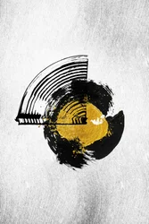 Schwarz-goldener Rhythmus