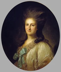 Porträt von V.E. Novosiltsova