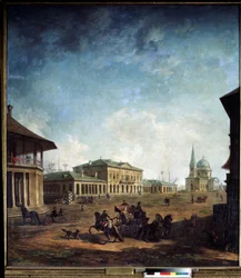 Ansicht der Stadt Nikolaev in der Ukraine