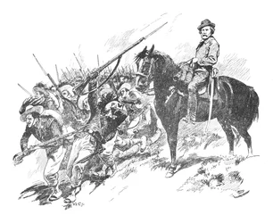 In diesem Moment erschien Garibaldi, 1902
