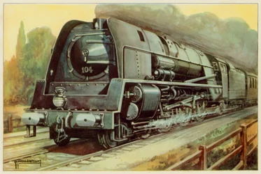 Belgische Nationalbahnen, Stromlinien-Personenzuglokomotive