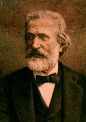 Porträt von Giuseppe Fortunino Francesco Verdi