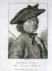 Hannah Snell, die Soldatin, veröffentlicht von R.S. Kirby, 1804