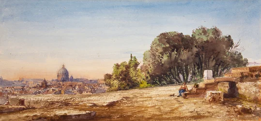 St. Peter, Rom, vom Pincio