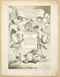 Figur (recto und verso), aus Premier livre de figures d’Academies gravées en Partie par les Professeurs de l’Académie Royale