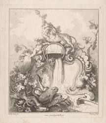 Brunnen mit Panther