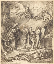 Allegorie auf die Hochzeit des Grafen von Provence