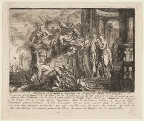 Allegorie auf die Genesung des Dauphins