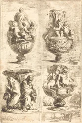Vier Vasen (Les quatres vases)