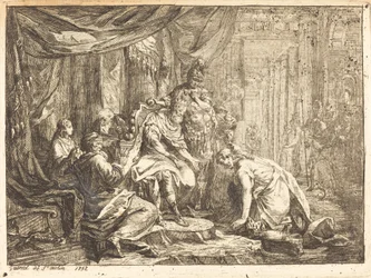 Versöhnung von Absalom und David