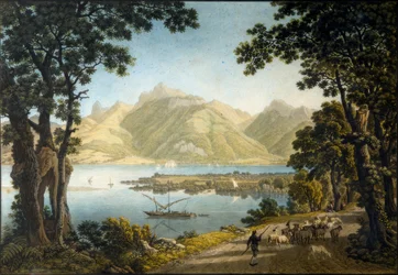 Genfersee bei Le Bouveret
