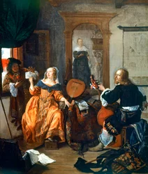Eine musikalische Gesellschaft, 1659
