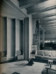 Ecke des Schuhsalons, Roos Bros., San Francisco, 1930