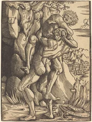 Herkules und Antäus