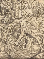 Herkules und der nemeische Löwe