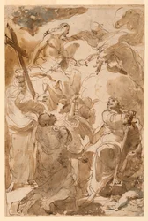 Die Dreifaltigkeit und die Apostel, St. Peter und St. Paul, 1770–80