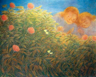 Blumen und Schmetterlinge