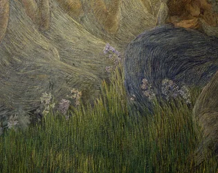 Gras und Blumen, Details aus Die Mutterschaft