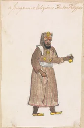 Ein Jungum, ein religiöser hinduistischer Bettler