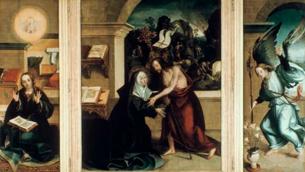 Erscheinung Christi vor der Jungfrau, 1531