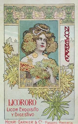 November, aus einem Kalender für Henri Garnier & Co.