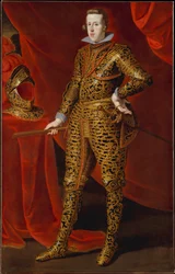 Philipp IV. (1605-1665) in Paradeharnisch