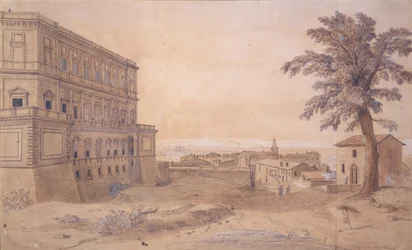 Der Palazzo Farnese in Caprarola