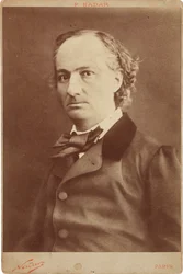 Porträt von Charles Baudelaire 1821-1867, ca. 1855