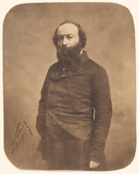 Porträt von Théodore Rousseau 1812-1867, 1855-1859