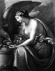 Hebe, graviert von Domenico Cunego