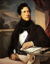 Porträt von Gaetano Donizetti (Bergamo)