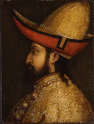Porträt von John VIII. Palaiologos