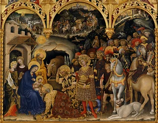 Die Anbetung der Heiligen Drei Könige, 1423