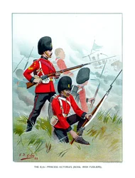 Die 87. Prinzessin Victorias Royal Irish Fusiliers, ca. 1890