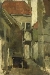 Nachbarschaftsstraße in Rijswijk bei Den Haag