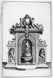 Brunnenentwurf, 1664
