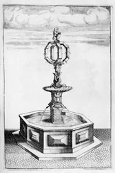 Brunnenentwurf, 1664