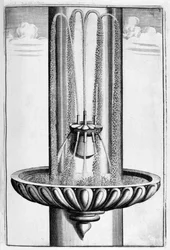 Ornamentaler Brunnenentwurf, 1664
