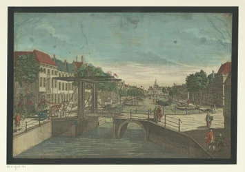 Ansicht der Bierkade in Den Haag