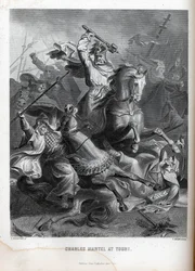 Karl Martell bei Tours, 1882