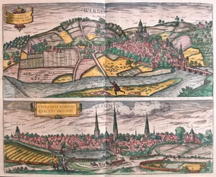Essen und Werden, Deutschland - in 