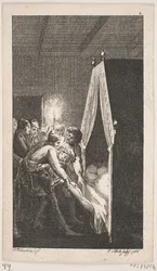 Titelvignette zu Smollett "Peregrine Pickles Tildragelser"