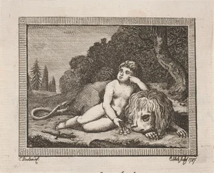 Vignette zu J. H. Wessels "Samtlige skrifter"