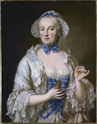 Porträt von Maria Anna Sophia von Sachsen, Kurfürstin von Bayern (1728-1797)
