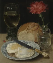 Stillleben mit Spiegeleiern